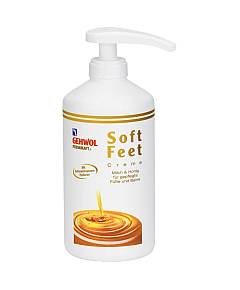 Gehwol Fusskraft Soft Feet Cream Milk and Honey -  Шелковый крем Молоко и мёд с гиалуроновой кислотой 500 мл
